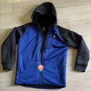 Hooded Performance Fleece-Lined Jacket
